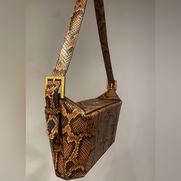 BY FAR Celeste Embossed Leather Bag - Picture 2 of 6